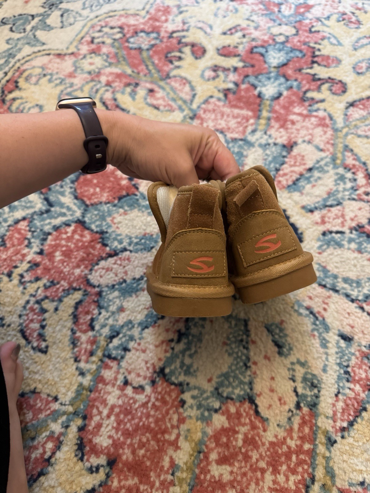 Hobibear Toddler Winter Snow Boots Ugg Look Alike Faux Fur Size 7