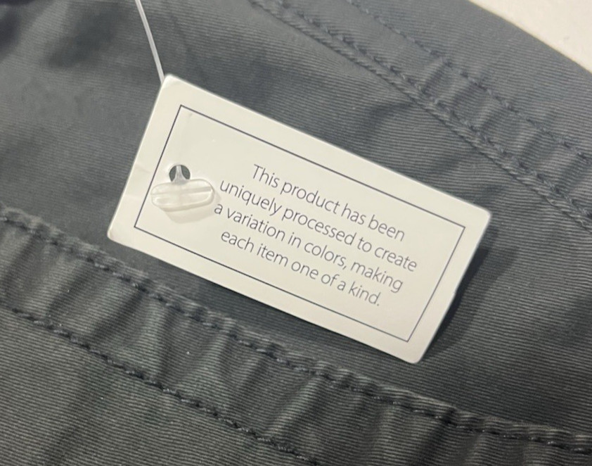 No Boundaries Men’s Cargo Pants Size 2XL (44-46) Elastic Waist – Grey Shadow NEW
