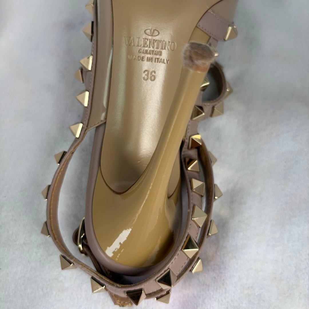 Valentino Garavani Rockstud Pumps Leather Women’s Size EU36/US6