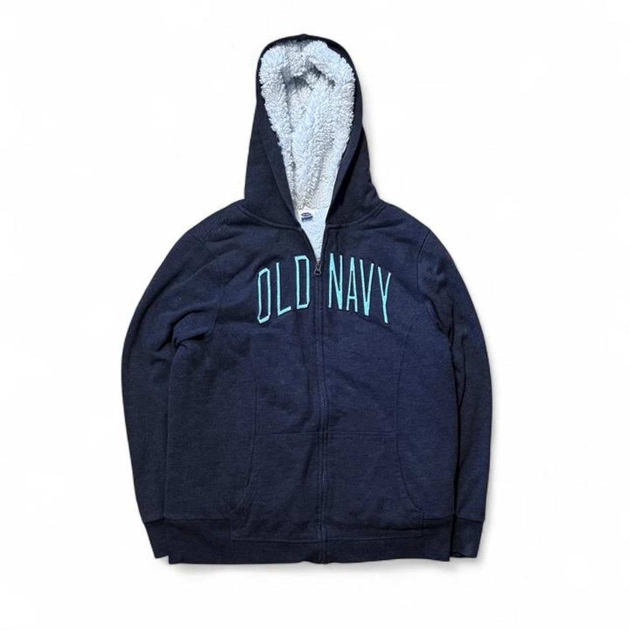 American Vintage Men’s Navy and Blue Hoody