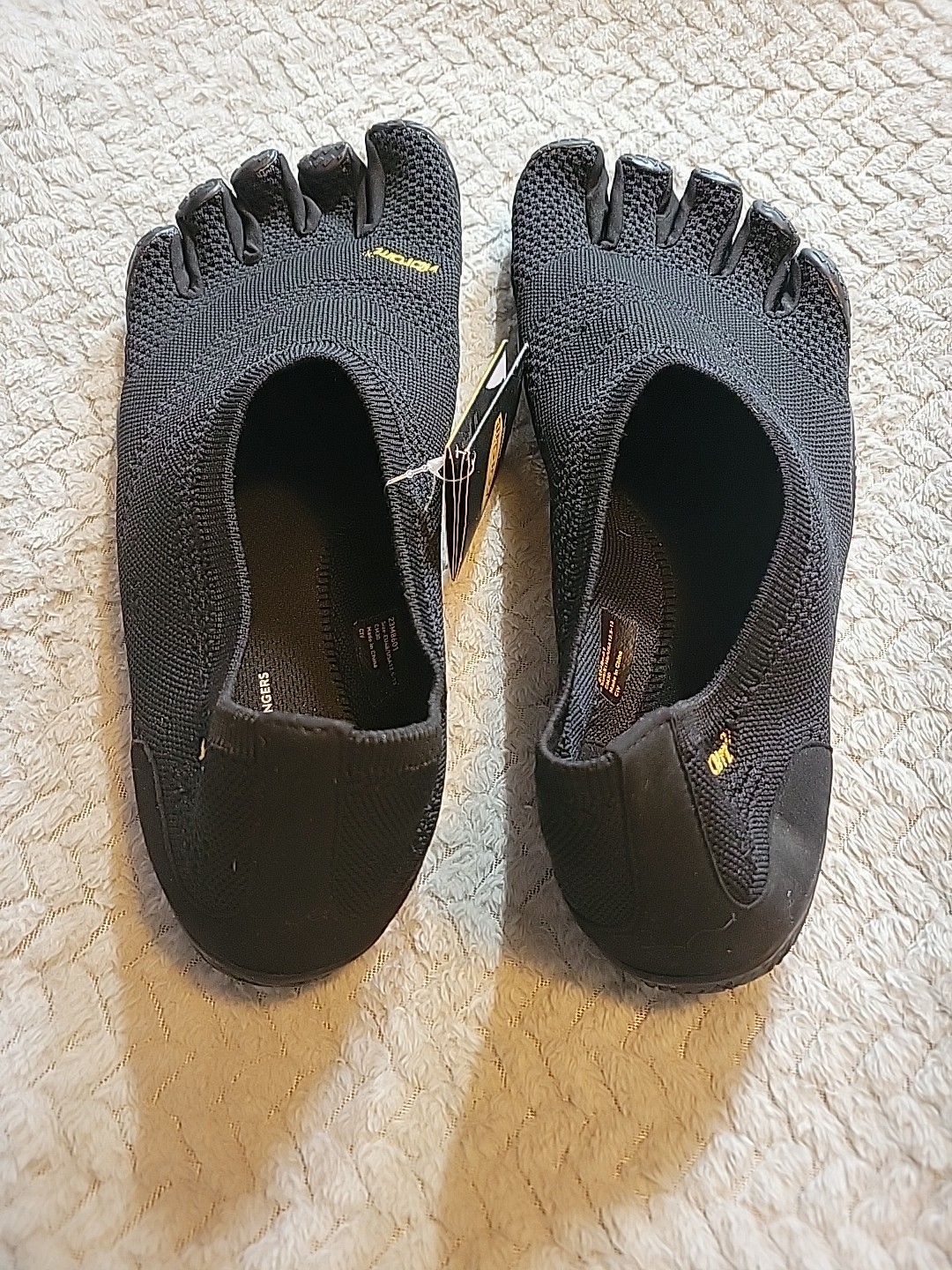 Vibram Fivefingers EL-X Knit Black Men’s Size 12.5-13 (23M8601)