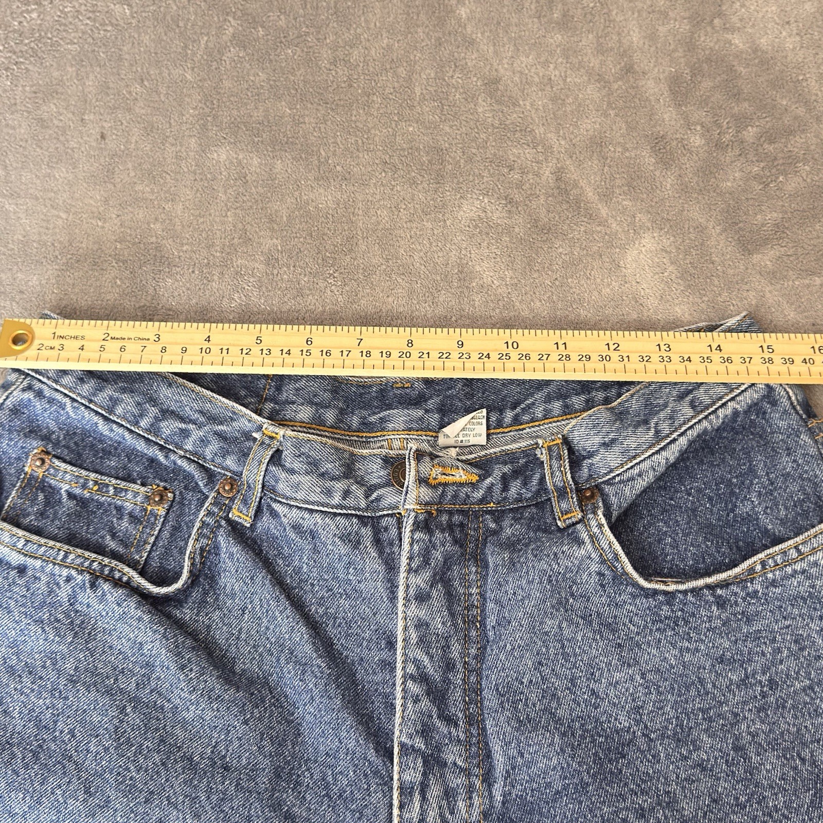Vintage Basic Equipment Denim Jorts Jean Shorts Blue Men’s Size 10 / Medium