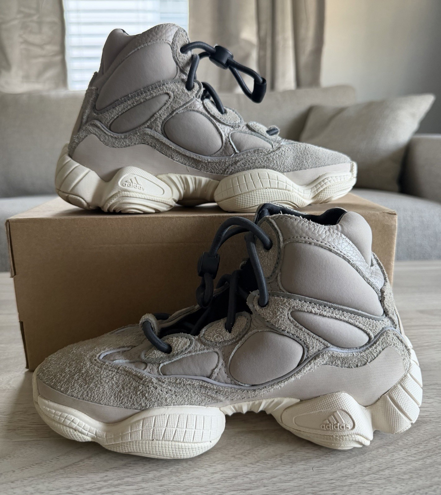 Adidas Yeezy 500 High Mist Stone (GV7775) Size 5 Men’s