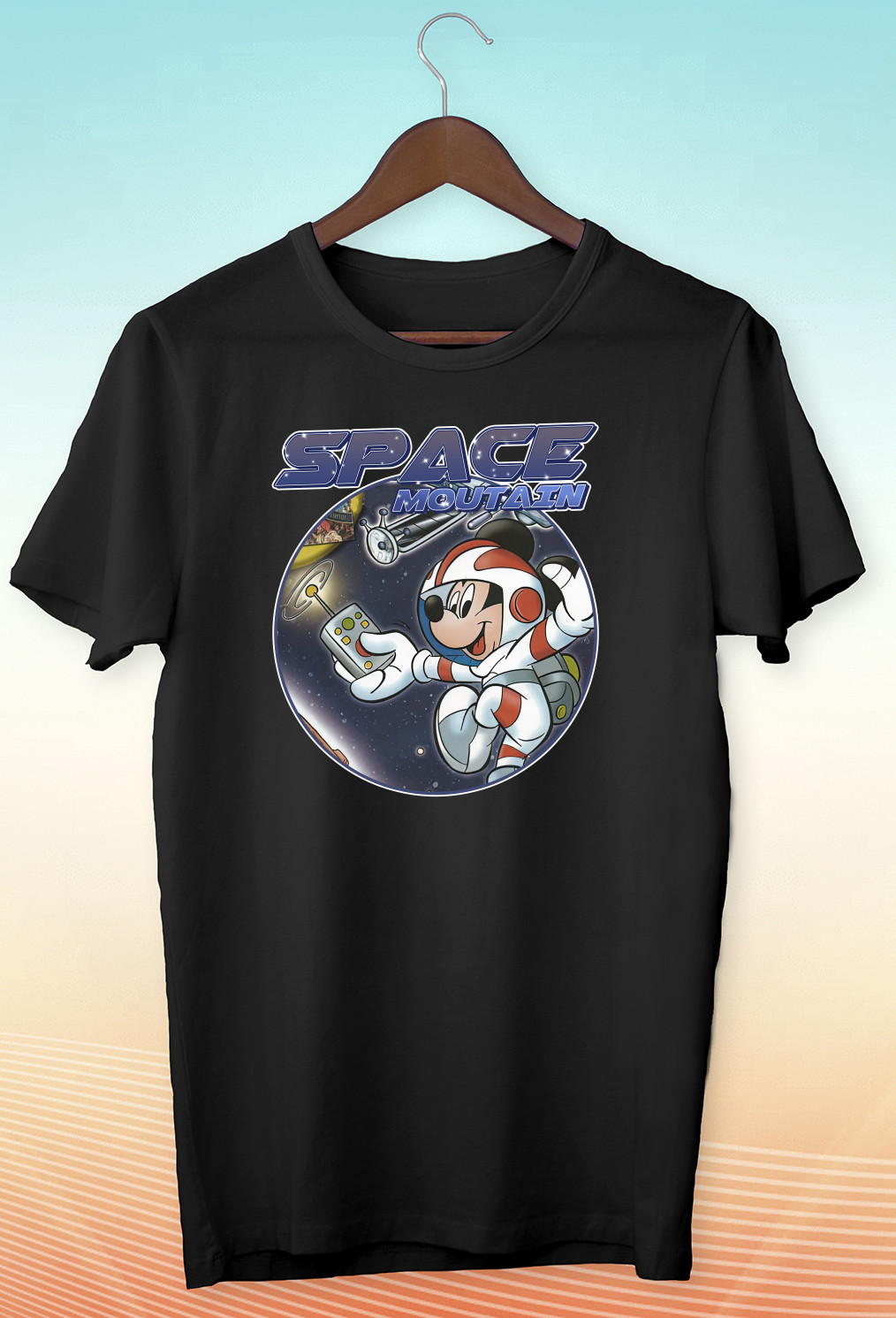 Space Mountain Poster Men’s / Women’s T Shirt N161