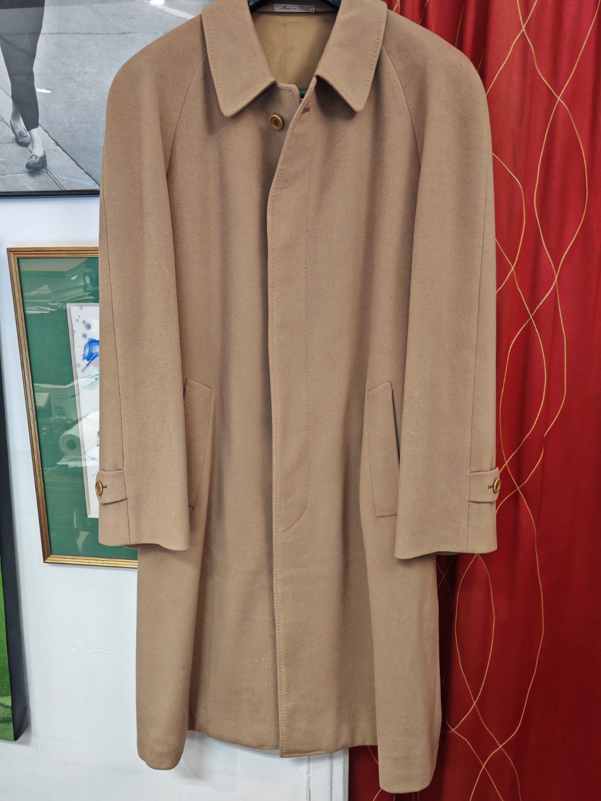 Italian Chic Corneliani 1000€ Men’s Coat Size L Made In Italy