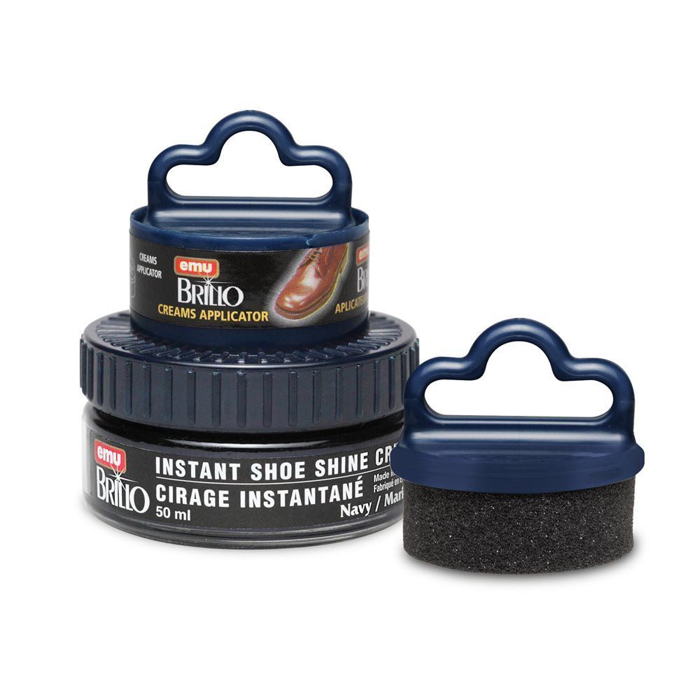 Moneysworth & Best Brillo™ Instant Shoe Shine Cream Kit – Assorted Colours (50ml