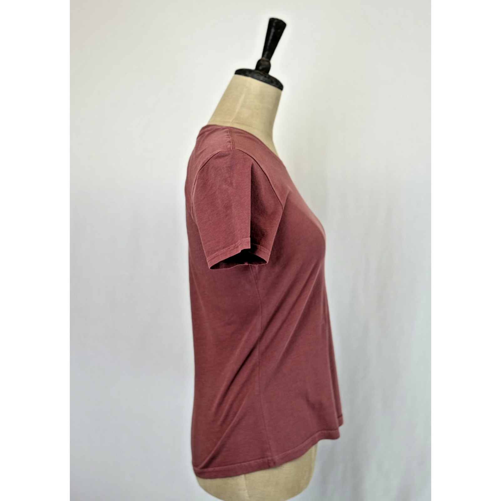 NWT Dear John Terracotta Crewneck Short Sleeve Tee #0393 Size S