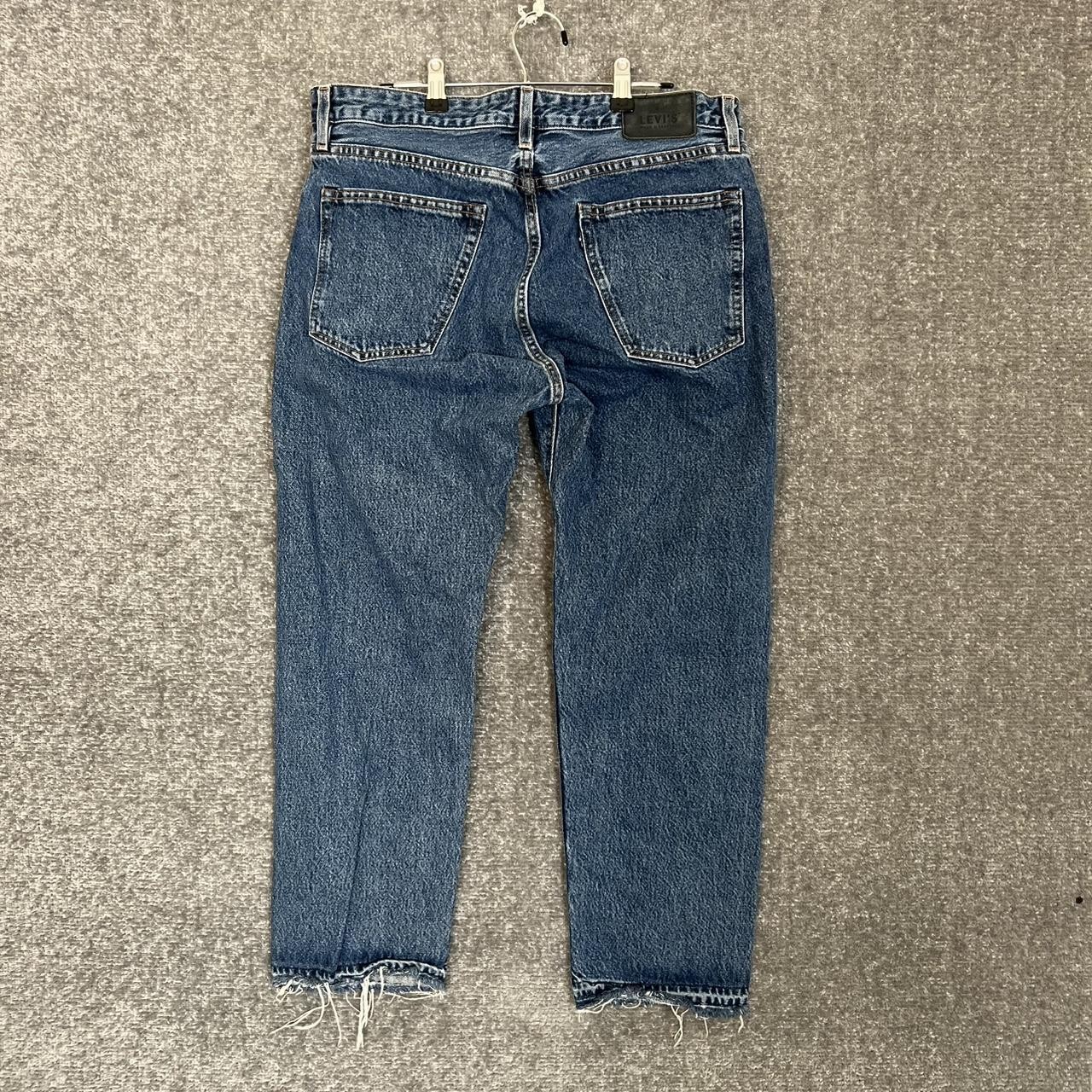 Levi’s Made & Crafted Rail Straight Cropped Jeans Blue Tag Men’s Size 33 (34X27)