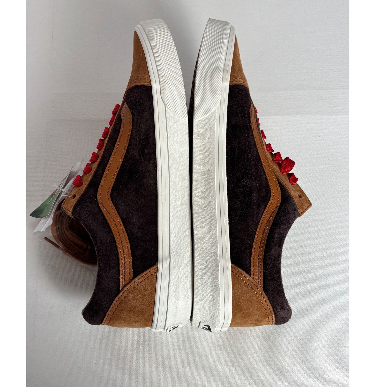 NEW Vans Old Skool Brown Suede Water Repellent Sneakers Mens 10 Gorpcore