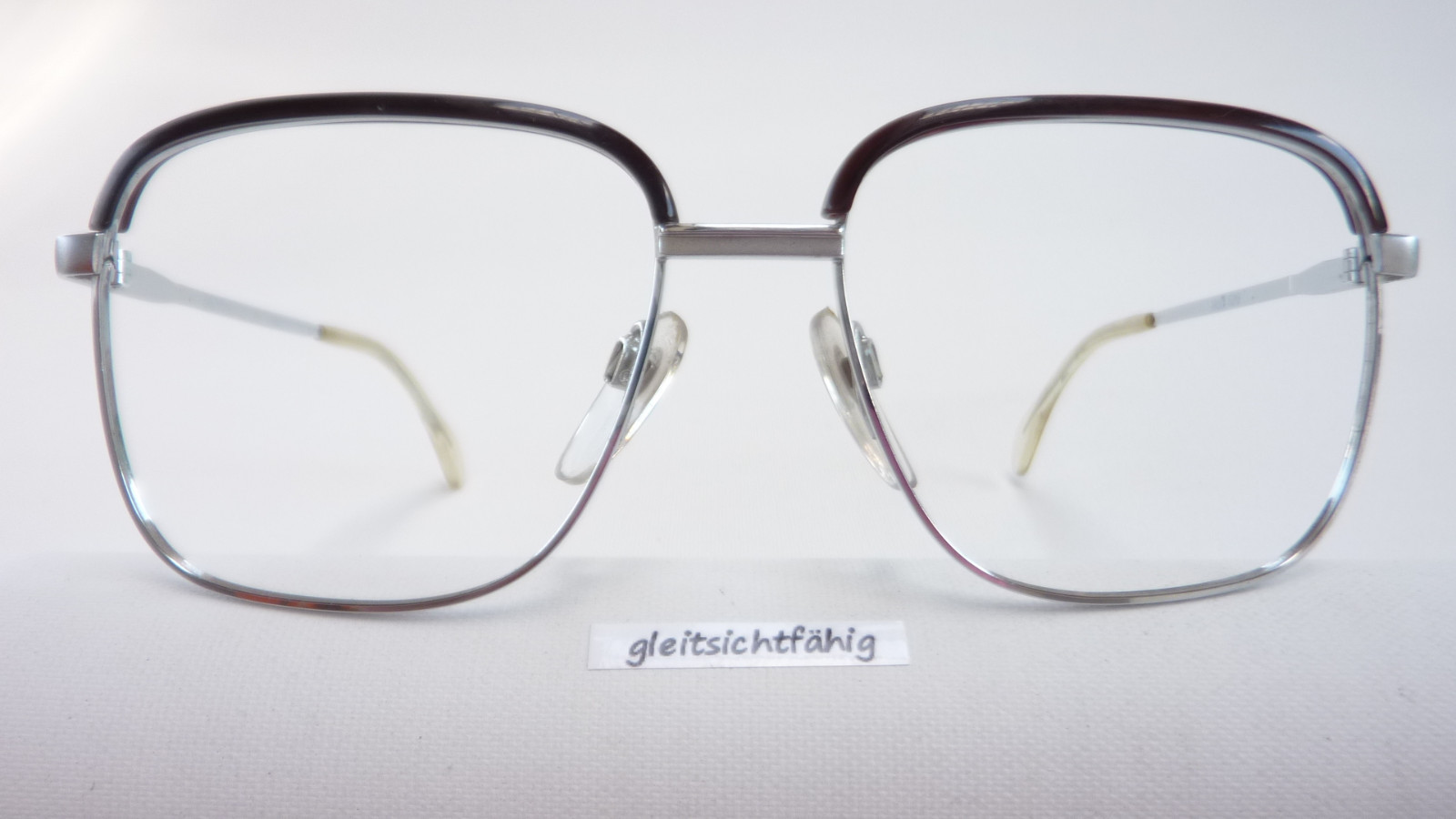 Opa Glasses Vintage Glasses Men’s Frame Metal Made in Germany 70s Silver Size M