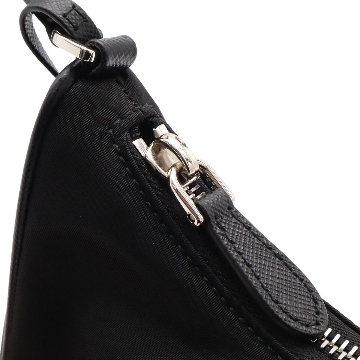 PRADA Re Edition 2005 Re Nylon Mini Shoulder Bag Black 1NE204 Authent