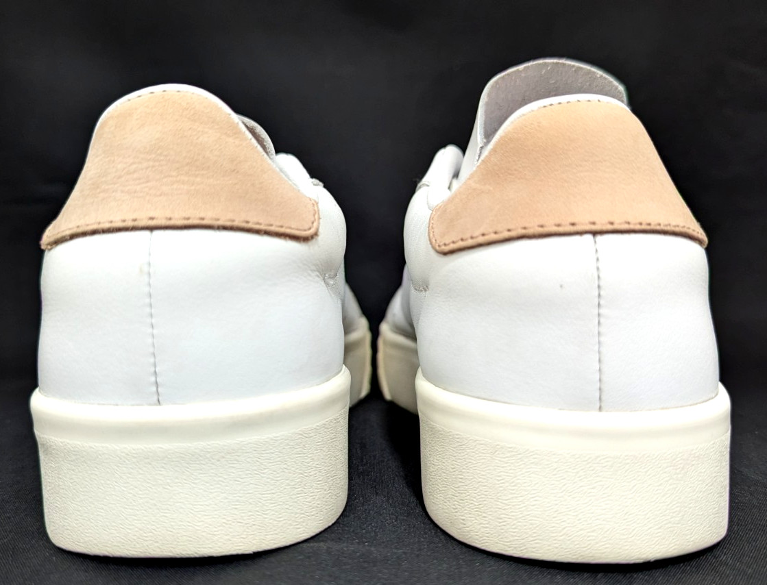 ADIDAS Everyn Triple White Sneakers Genuine Leather CQ2004 Women’s US 7/ 38 2/3*