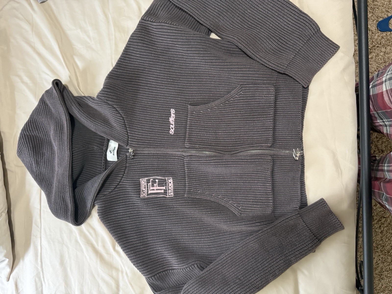 Authentic Scuffers Size Small Knitted Hoodie Never Used