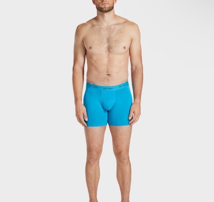 Pair of Thieves Men’s Quick Dry Boxer Briefs 3pk – Blue Medium Size 31” -33” New
