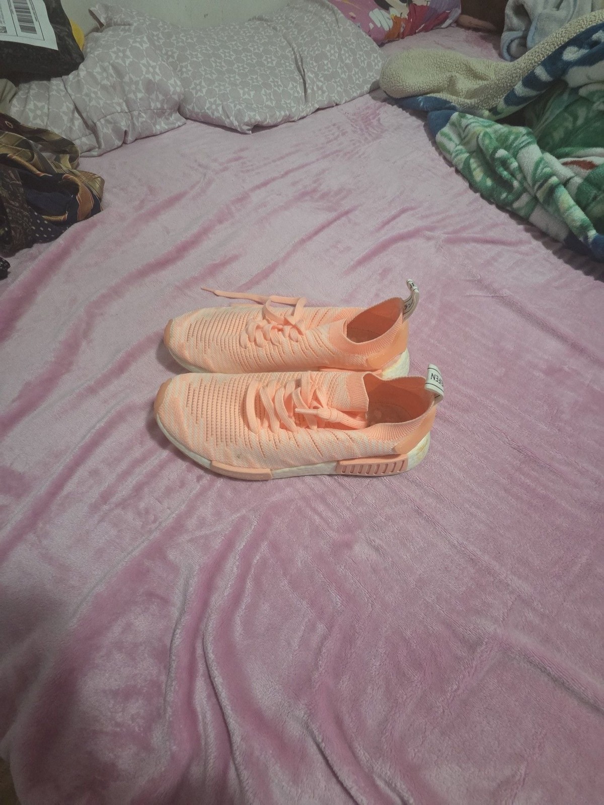 adidas NMD_R1 STLT Primeknit Clear Orange AQ1119