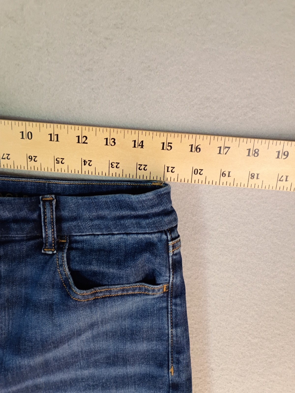 American Eagle Curvy Hi Rise Jegging Womens 12 X-Long Medium Dark Wash Jeans