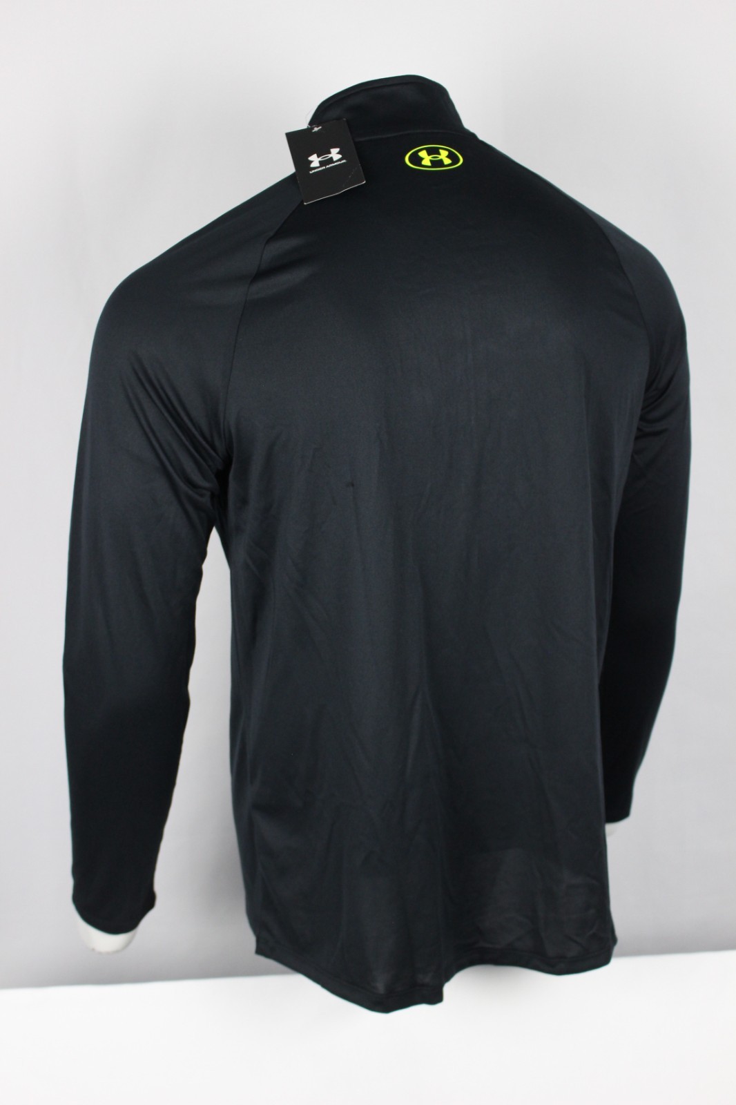 Under Armour Men’s Tech 2.0 1/2 Zip Pullover Long Sleeve Black 1328495 006