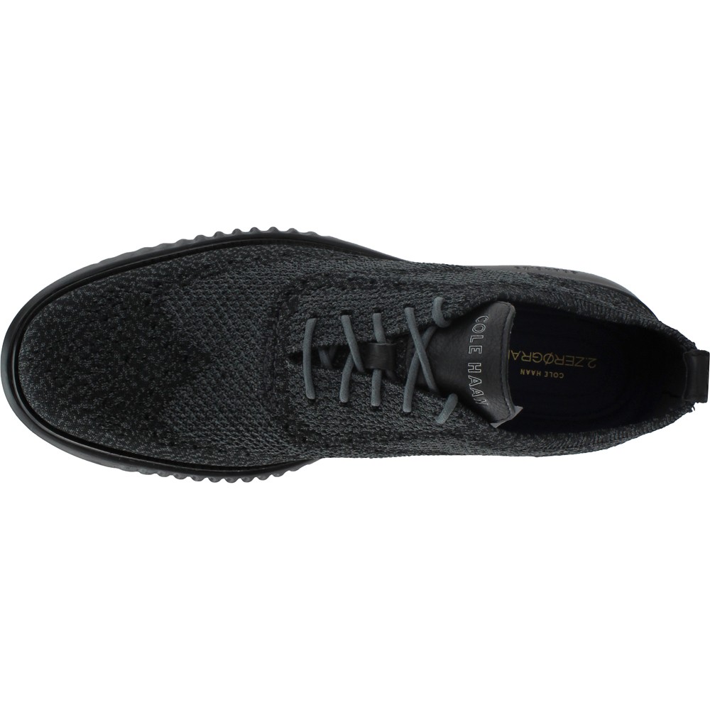 Cole Haan 2.Zerogrand Stitchlite Oxford Lace Up Mens Black Sneakers Casual Shoe