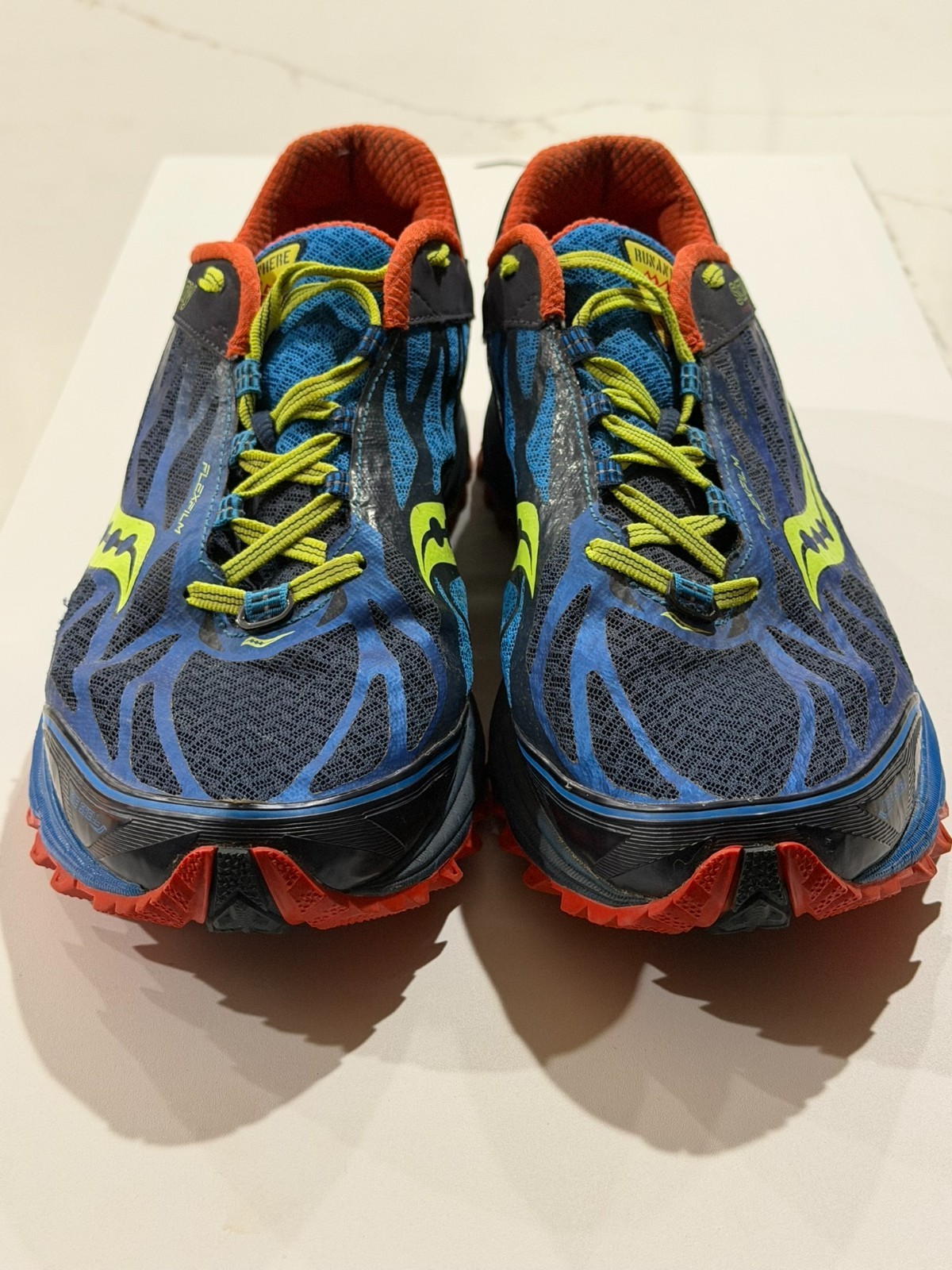 Saucony PowerGrid Peregrine 4 Run Anywhere Trail Running Men’s 13 Shoes Sneakers
