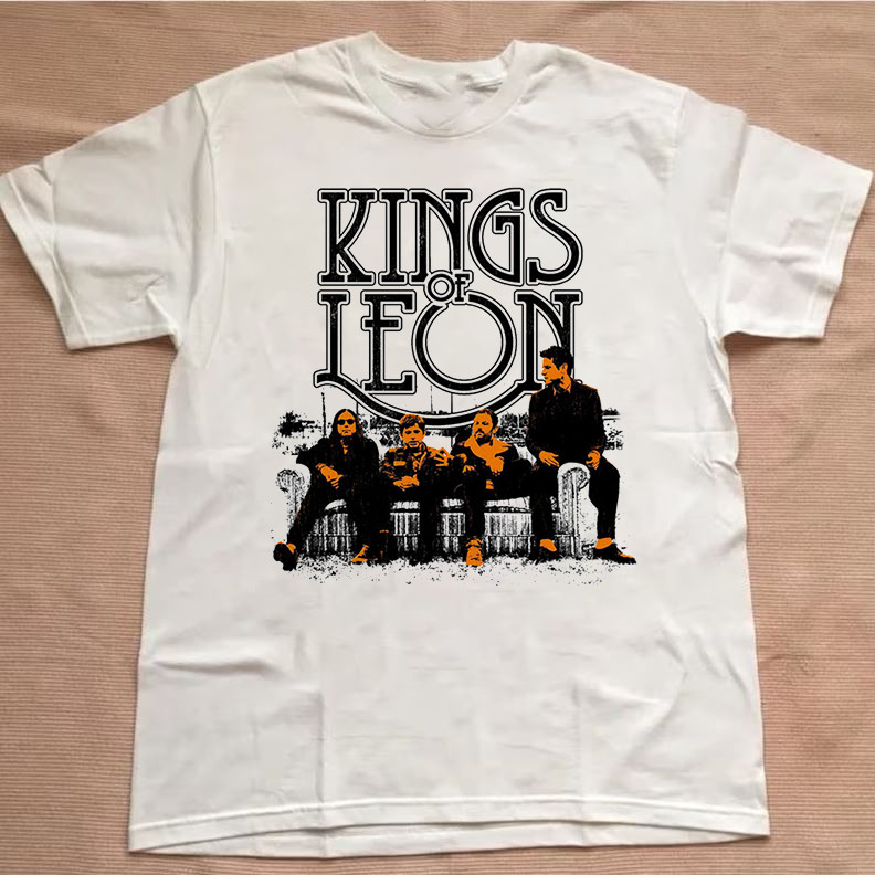 Kings of Leon Band Music Rock Concert Unisex Short Tee Cotton Shirt AL348