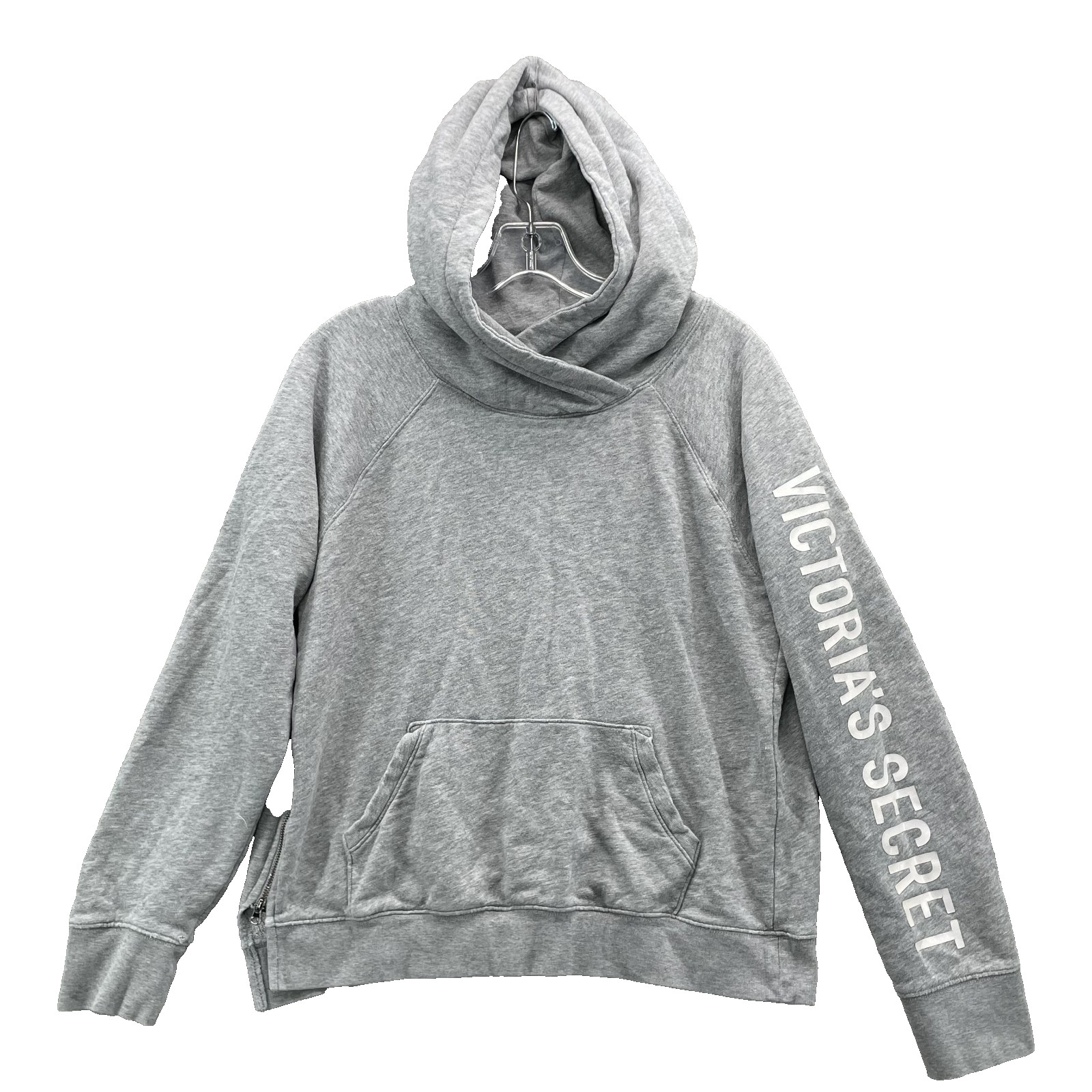 Victoria’s Secret Hoodie Womens Medium High Neck Athleisure Gym Pilates Training