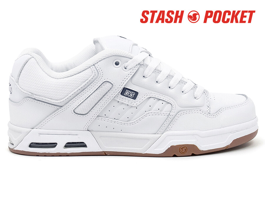 MENS DVS ENDURO HEIR SKATEBOARDING SHOES NIB White Gum NBK(DVF 0000056-112)