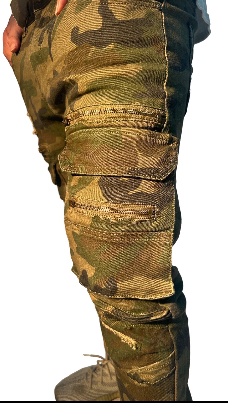Men’s Bleeker Bleeker Straight Fit Jeans Camo Denim (typhoon) Skinny D610