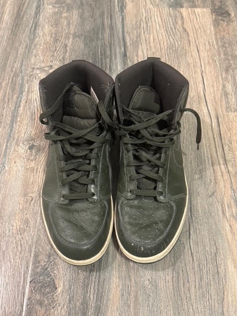 Nike Dynasty High Quickstrike – Dark Army – White Size 10.5 – 378828-331