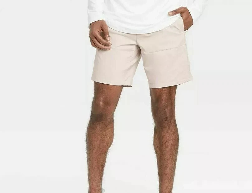 All In Motion Shorts 9″ Wicking Tech & Zip pockets Quick Dry Travel or on the go