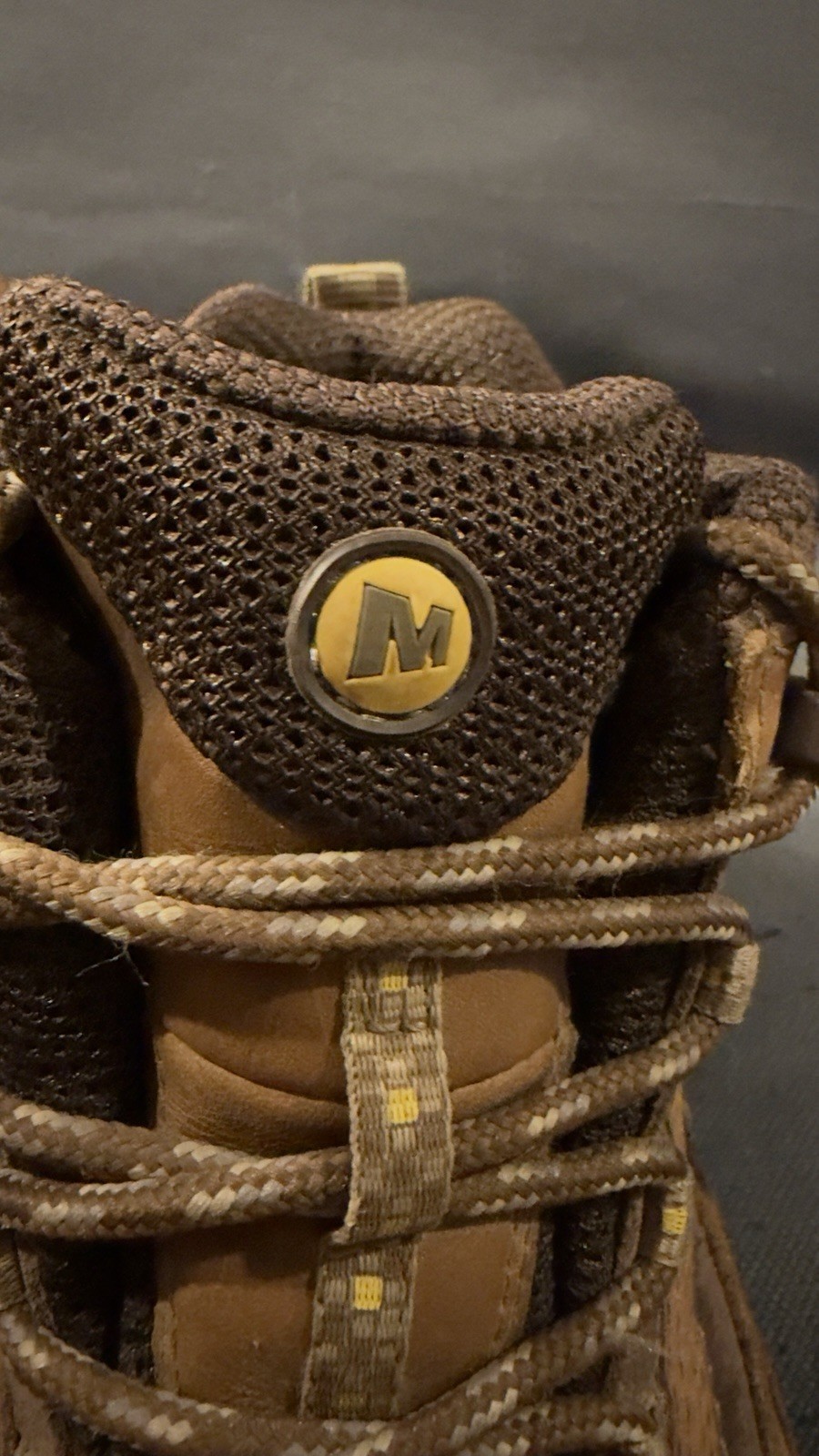 Merrell women’s 8 Continuum Waterproof Hiking Boots Brown US 8 Medium Pre-Owned