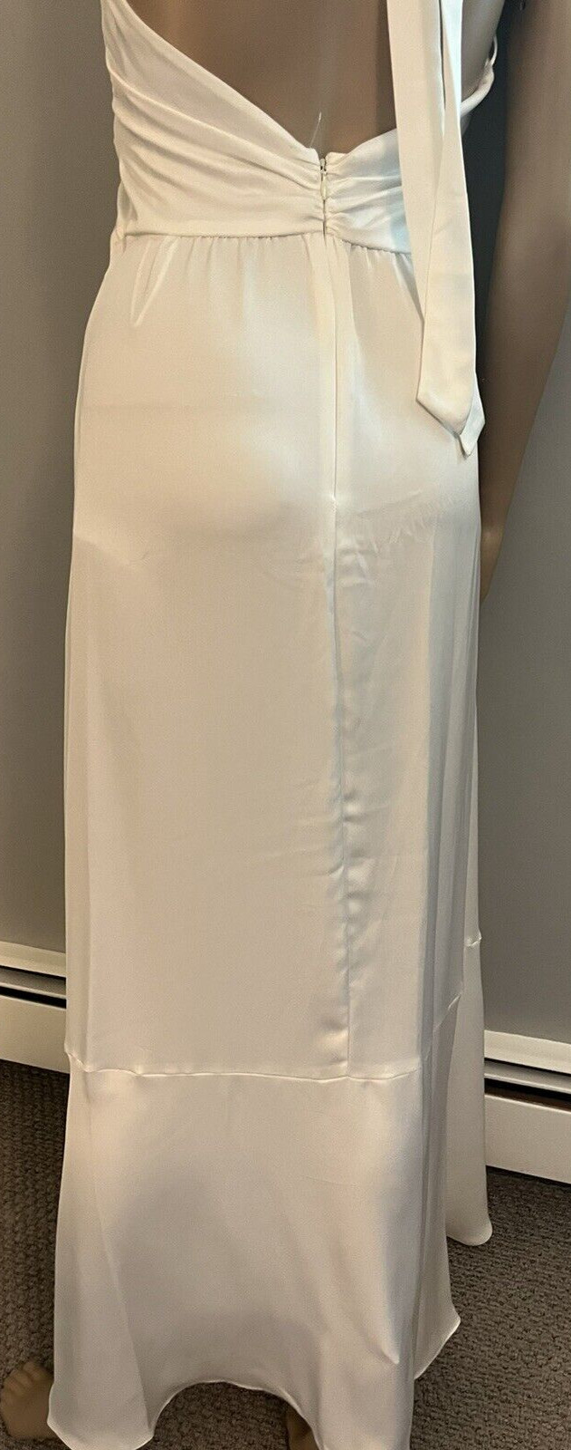 NWT Ramy Brook Florence Halter tie neck gown with embellishments sz 2 $795