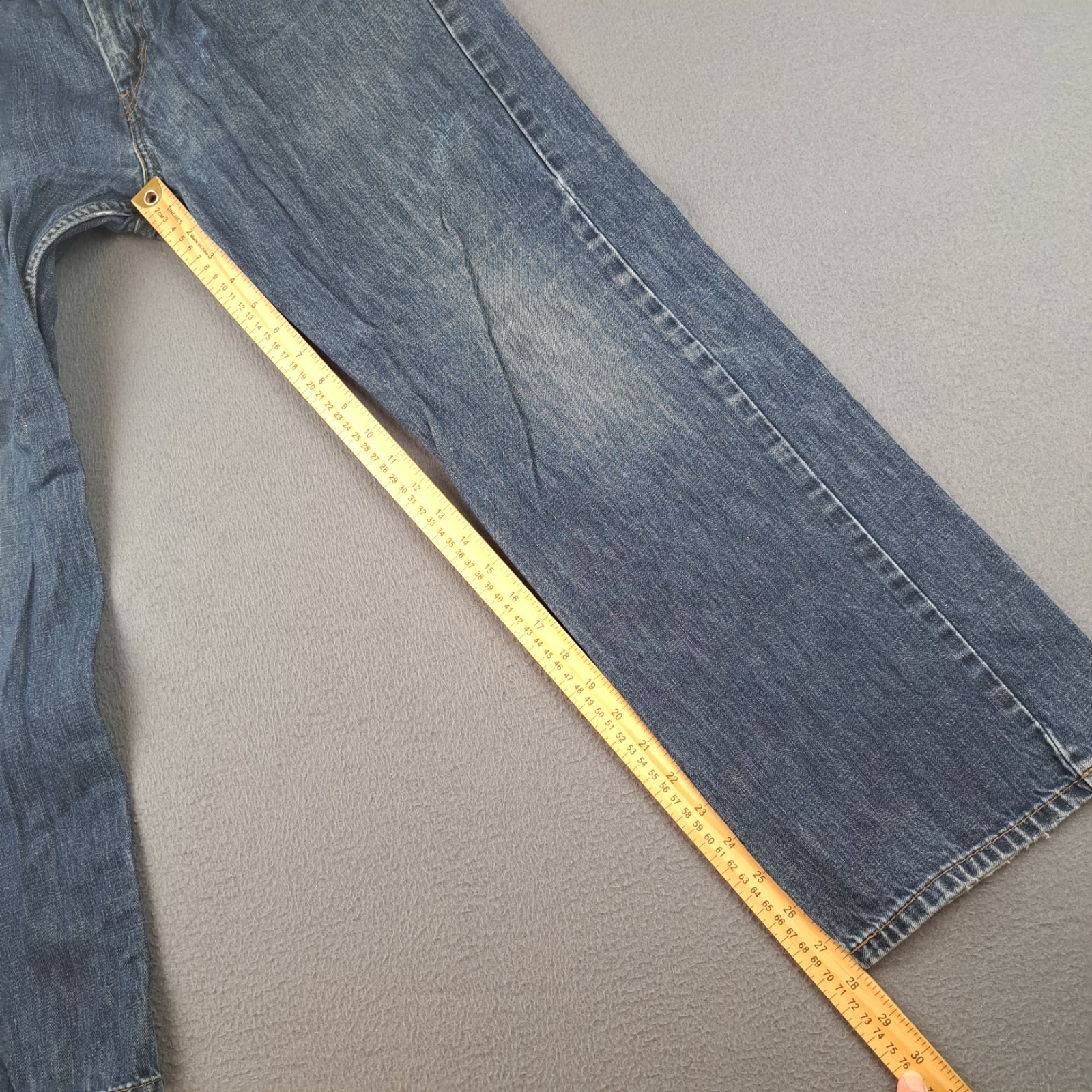 Levi’s 569 Loose Straight Denim Jeans Men’s 30×30 (Fits 30X28) Distressed