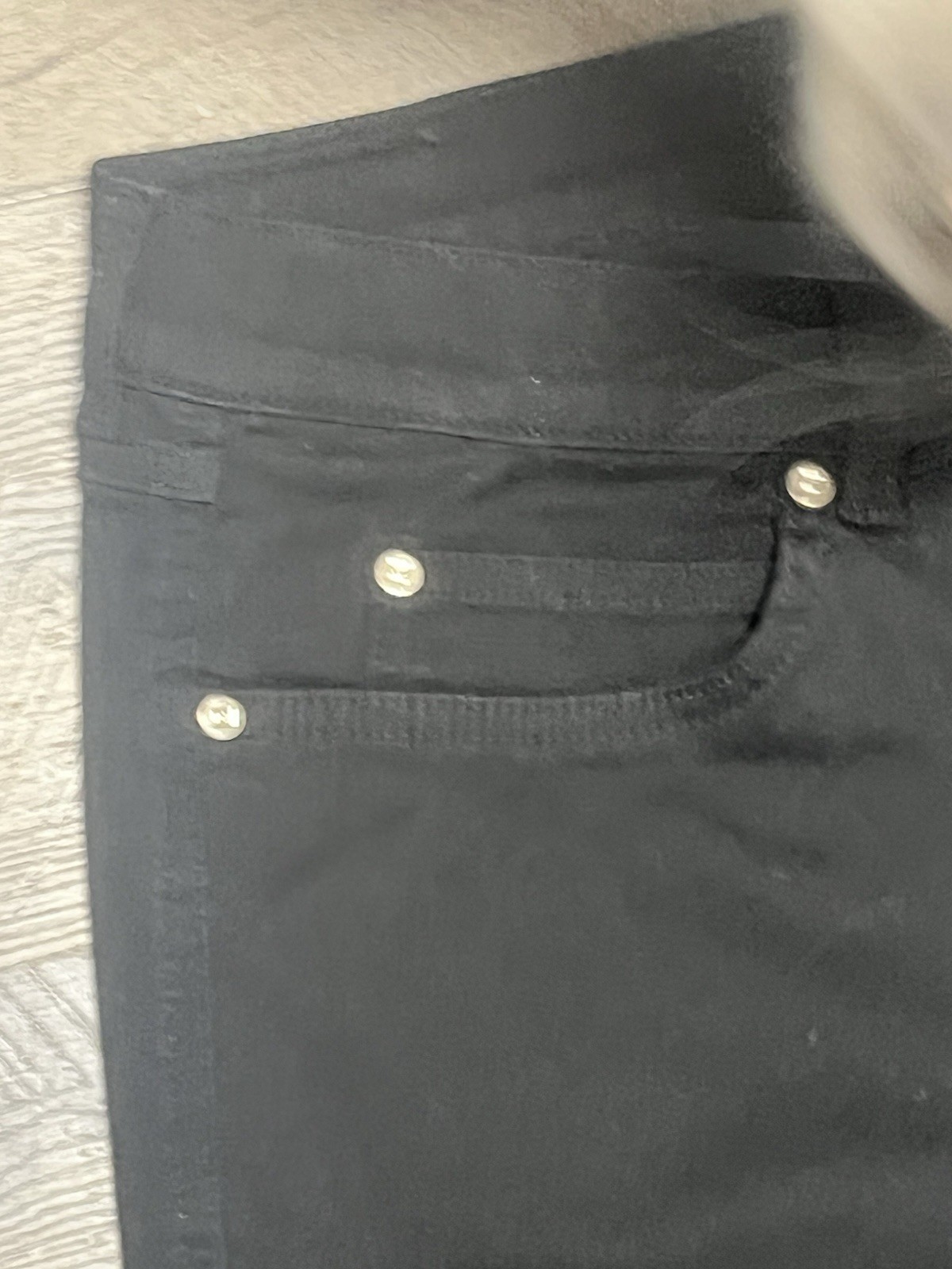Escada Black Skinny Pants 46