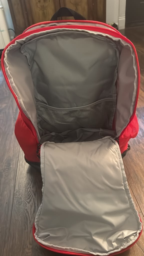 Nike, Unisex, Varsity Elite Backpack (32L), University Red-Black One Size.