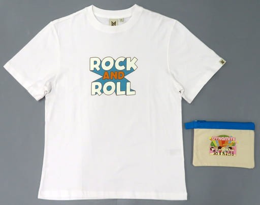 BTS TinyTAN Dynamite S/S T-Shirt with Pouch White M Japan