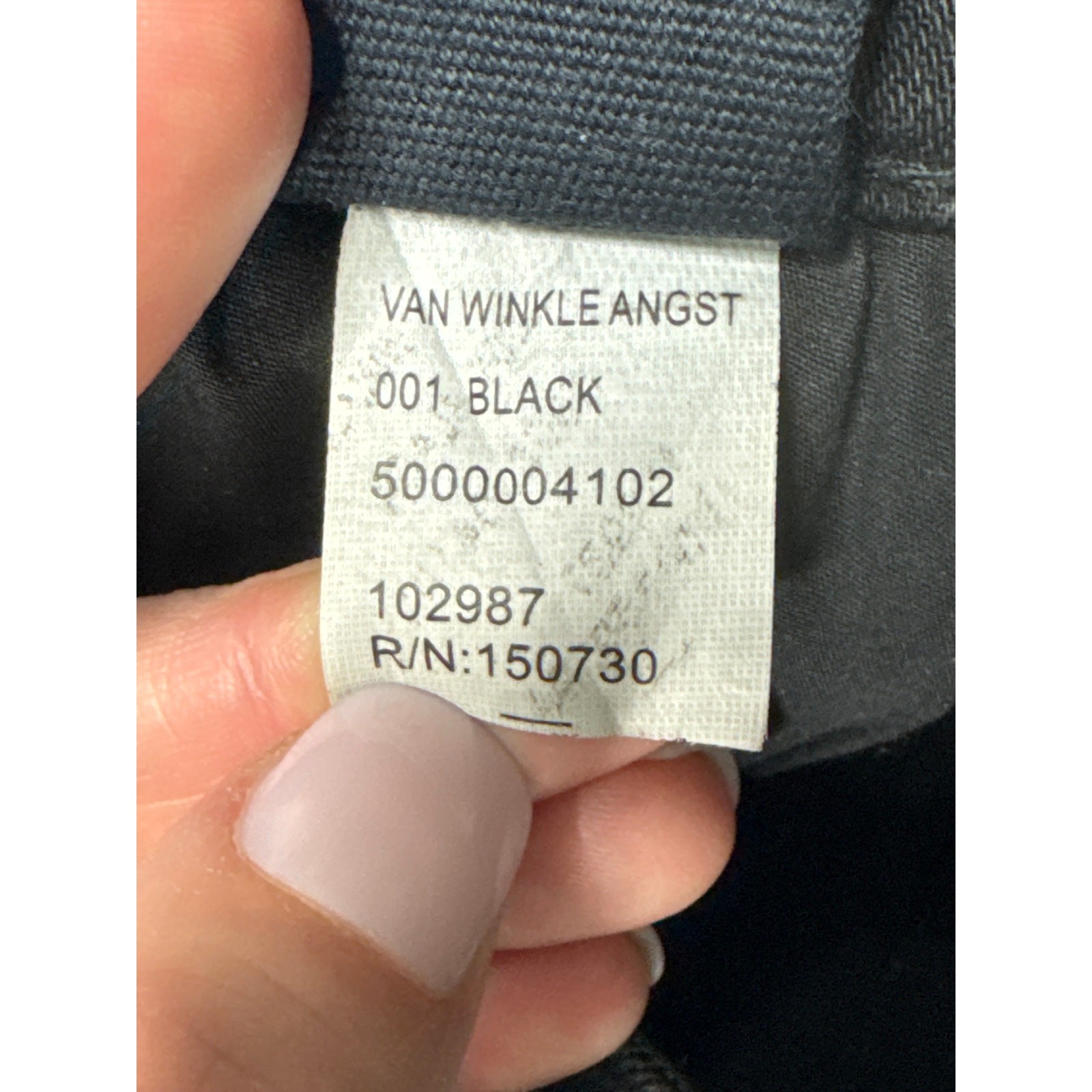 Ksubi Men’s Van Winkle Angst Faded Black Skinny Jeans – Size 32 (32×32)*
