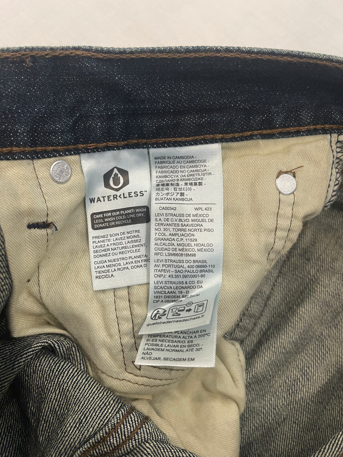 Levis 527 Slim Bootcut Mens Jeans Dark Blue Sizes: 32, 33, 34, 36 Levi #4257