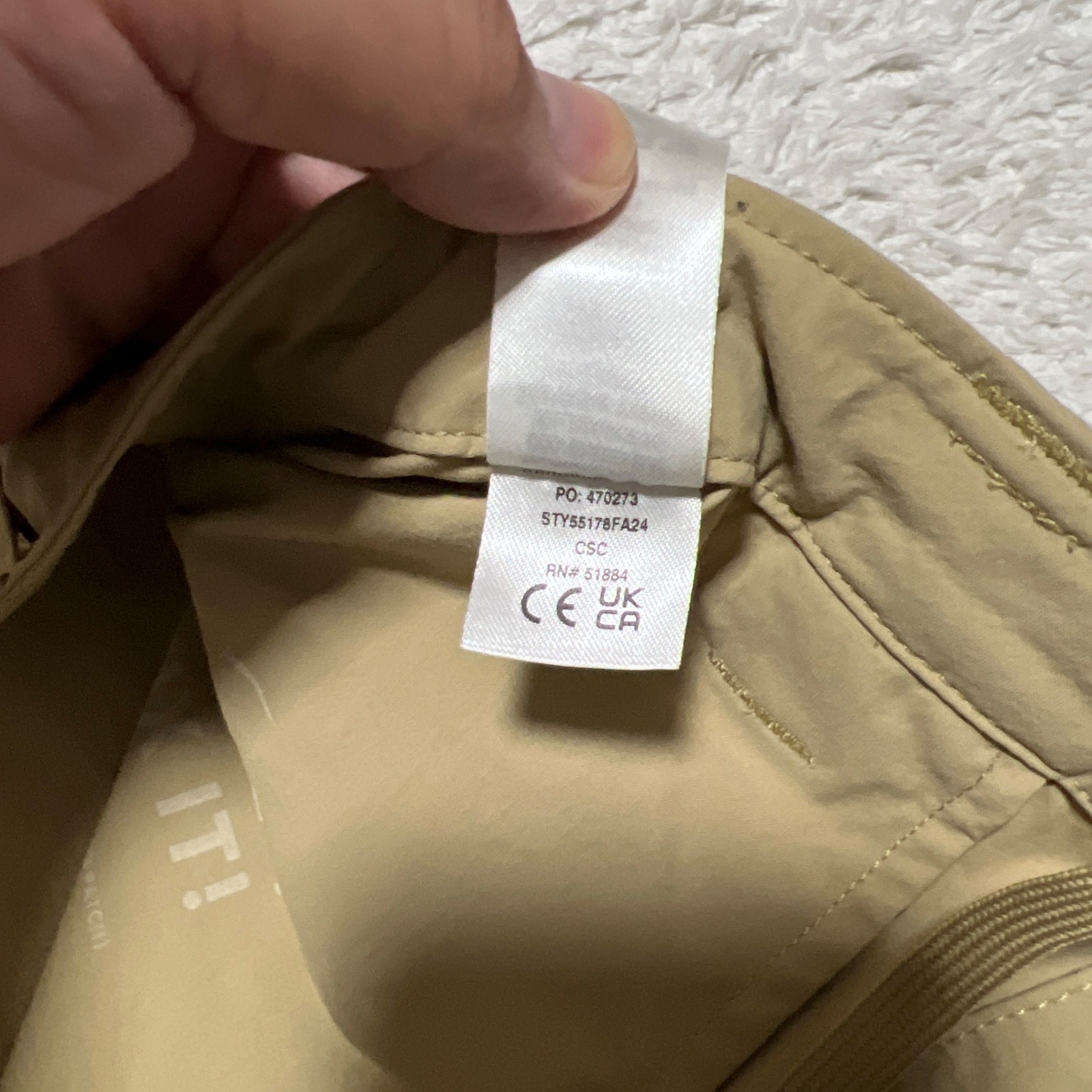 Patagonia Pants Men Size 36 Tan Quandary Stretch Outdoors Hiking Performance