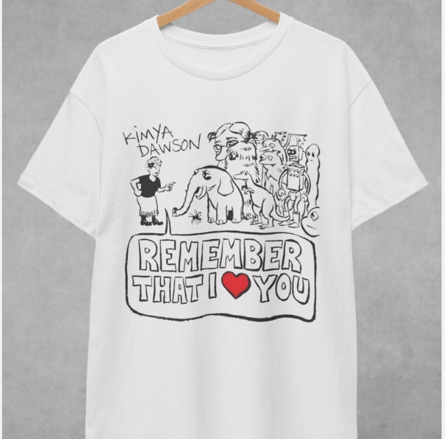 Kimya Dawson “Remember That I Love You” Album Graphic T Shirt