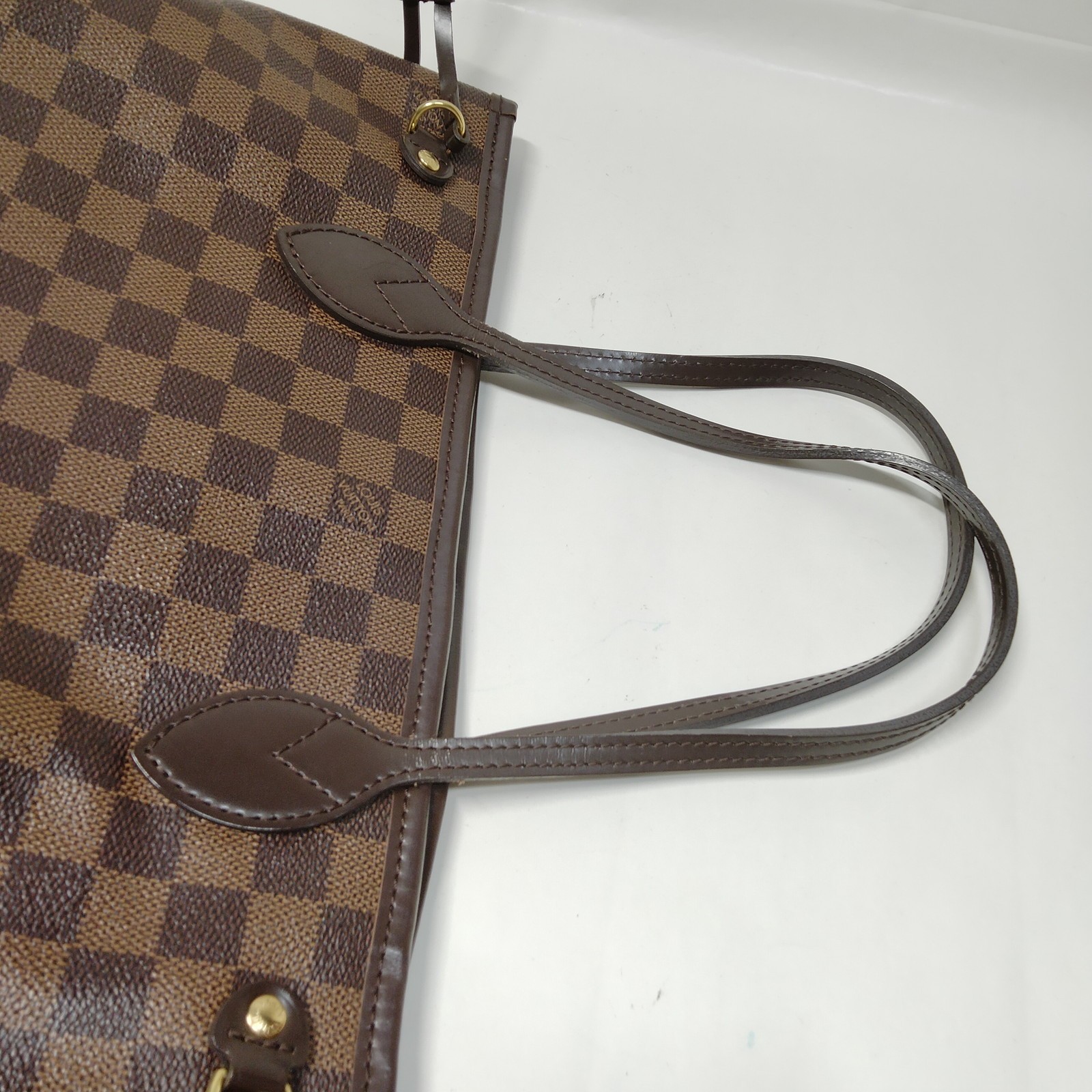 Louis Vuitton LV Tote Bag Neverfull PM Brown Damier 4001473