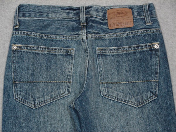 LA11422 REALLY NICE AEROPOSTALE WINFIELD VINTAGE BOOT JEANS 27×28