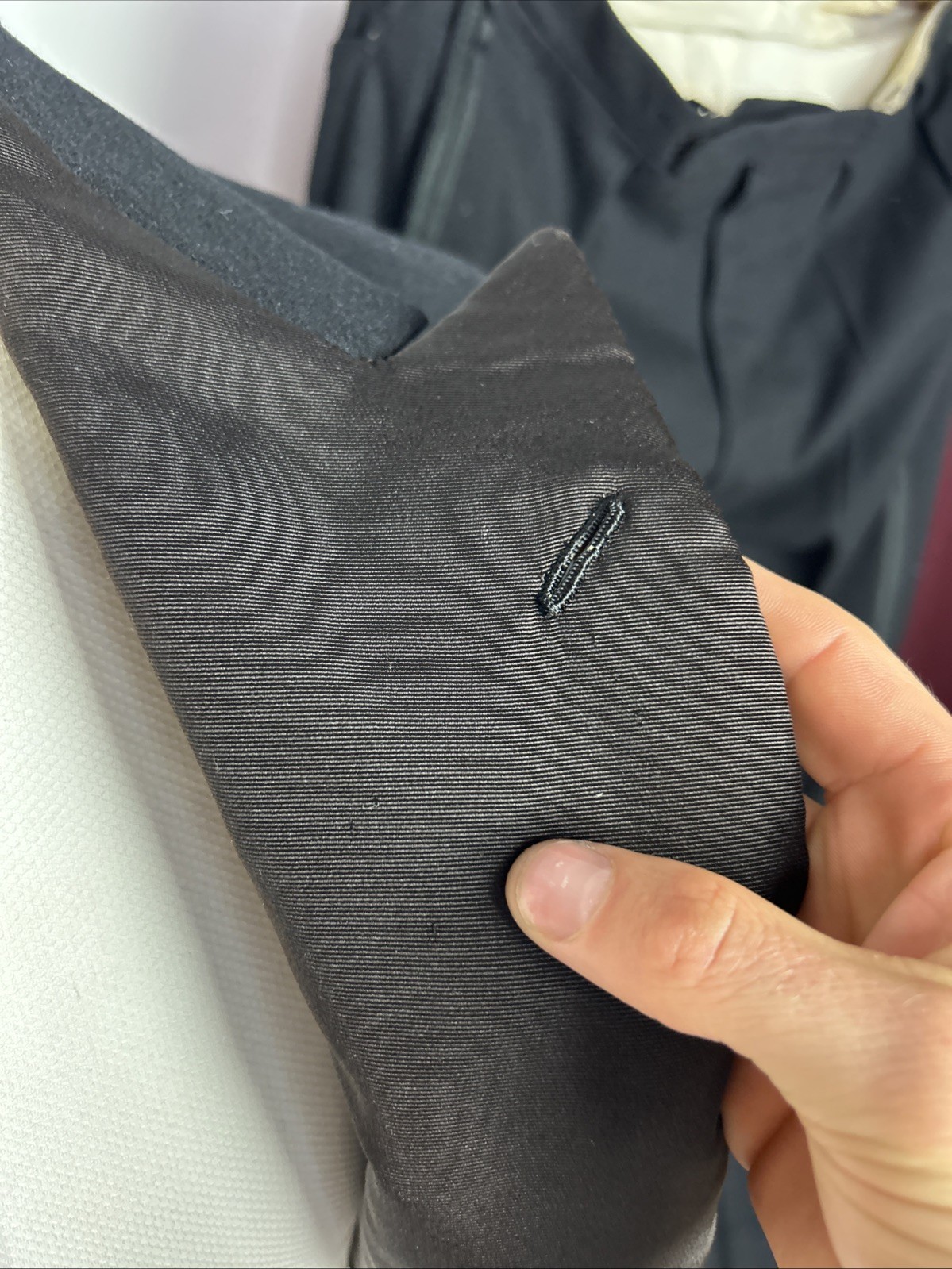 Bespoke White Tie Tailcoat Suit (38R) Handmade Dinner Savile Row Antique Vintage