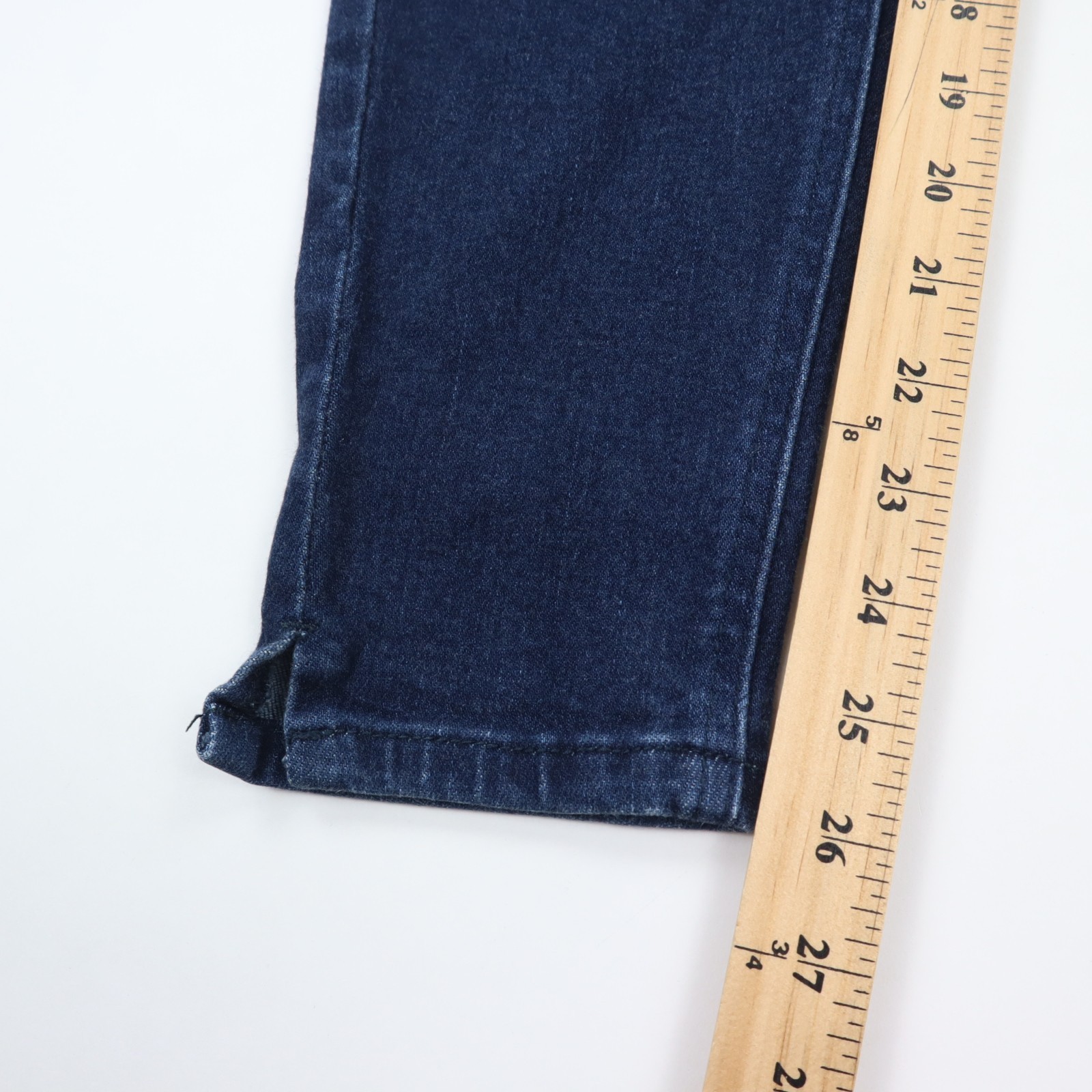 KanCan Women’s Estilo Mid Rise Ankle Skinny Jeans Size 28 Dark Wash Stretch