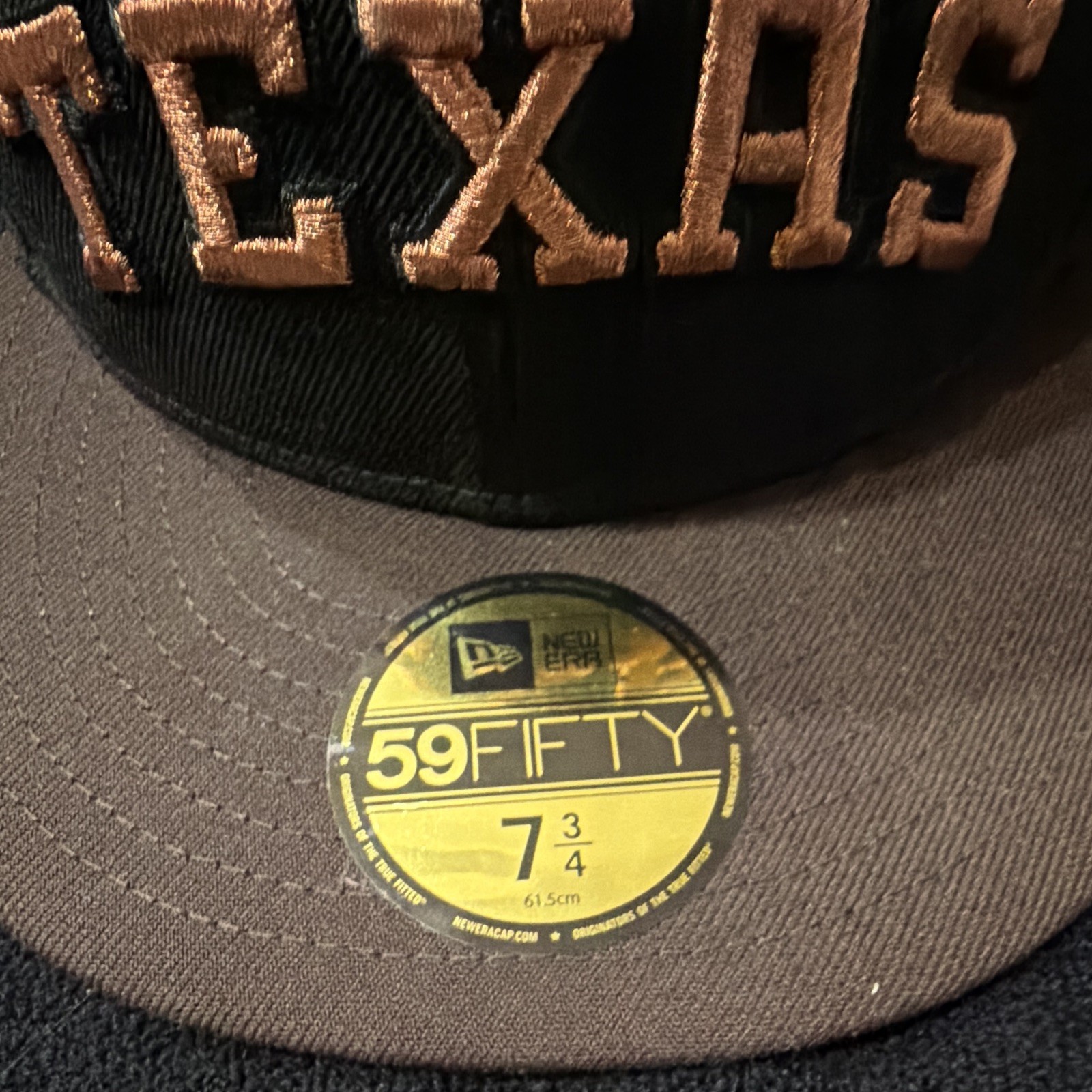 New Era 59FIFTY Texas 1995 All-Star Game Patch Fitted Cap Black/Gray 7 3/4