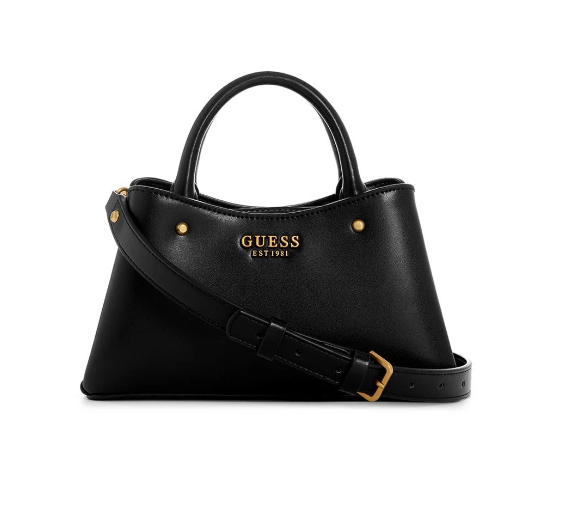 Guess – Mini Satchel Bag – Black