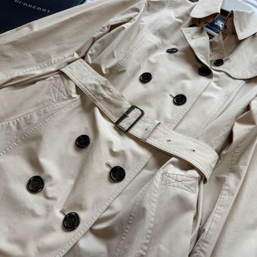 BURBERRY LONDON trench coat beige long length 40