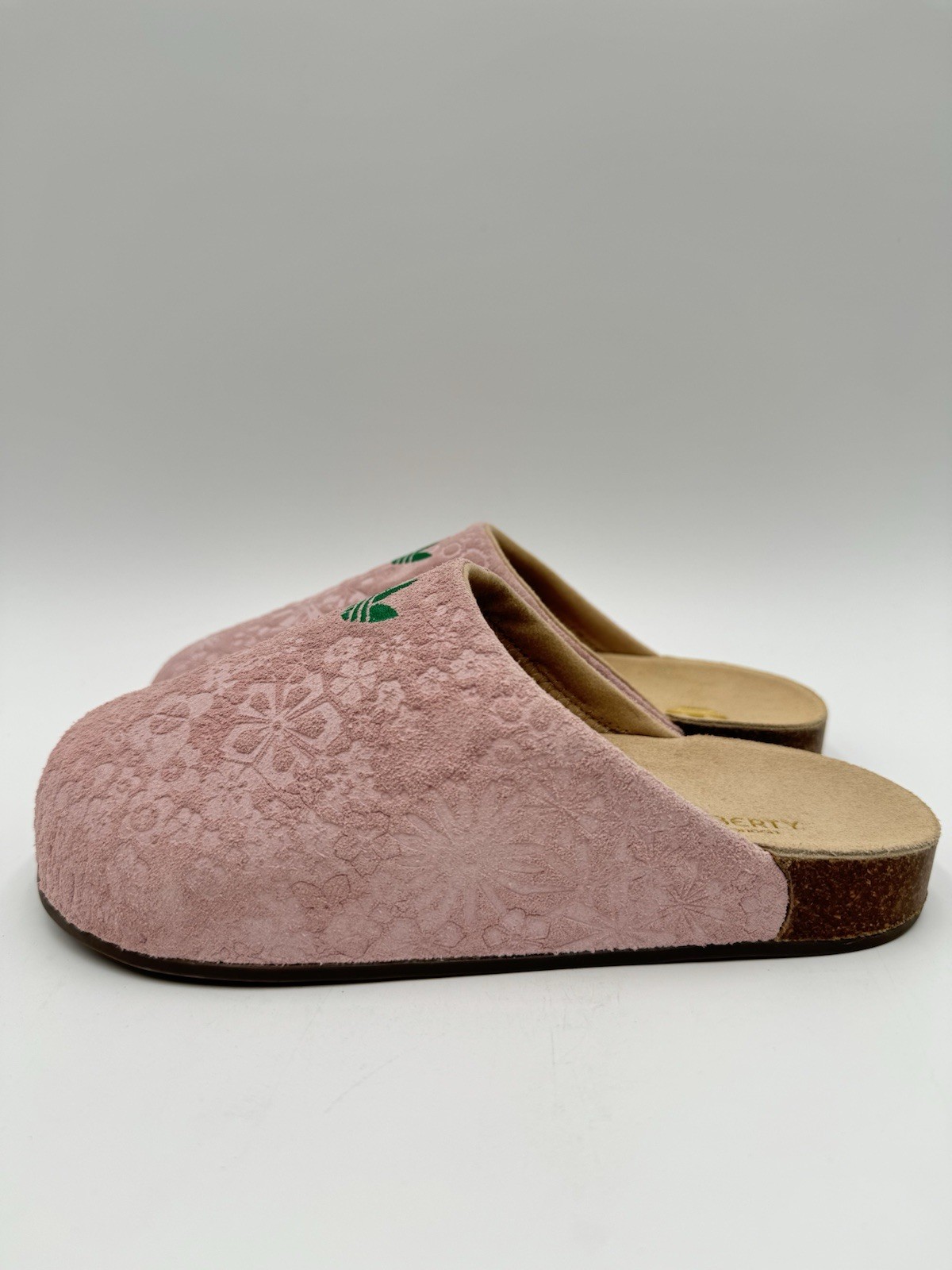 Adidas Women’s Adimule Slide X Liberty London Size 5 Sandy Pink Green |IH1932|