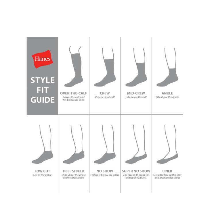 Hanes Men’s Double Tough Durability Over-the-Calf Tube Socks, 12-Pack