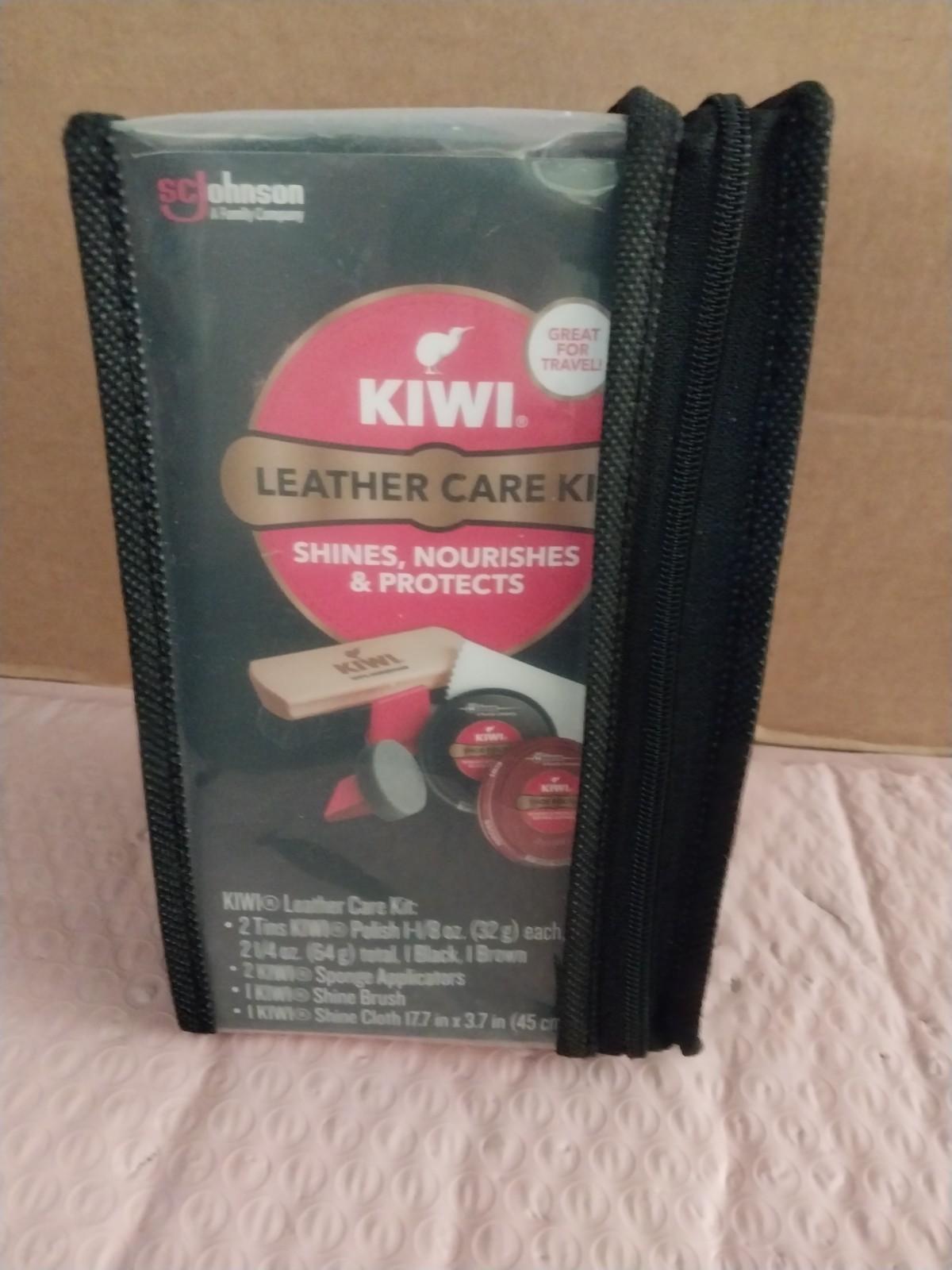 Kiwi Leather Care Kit (6 Piece Kit) New