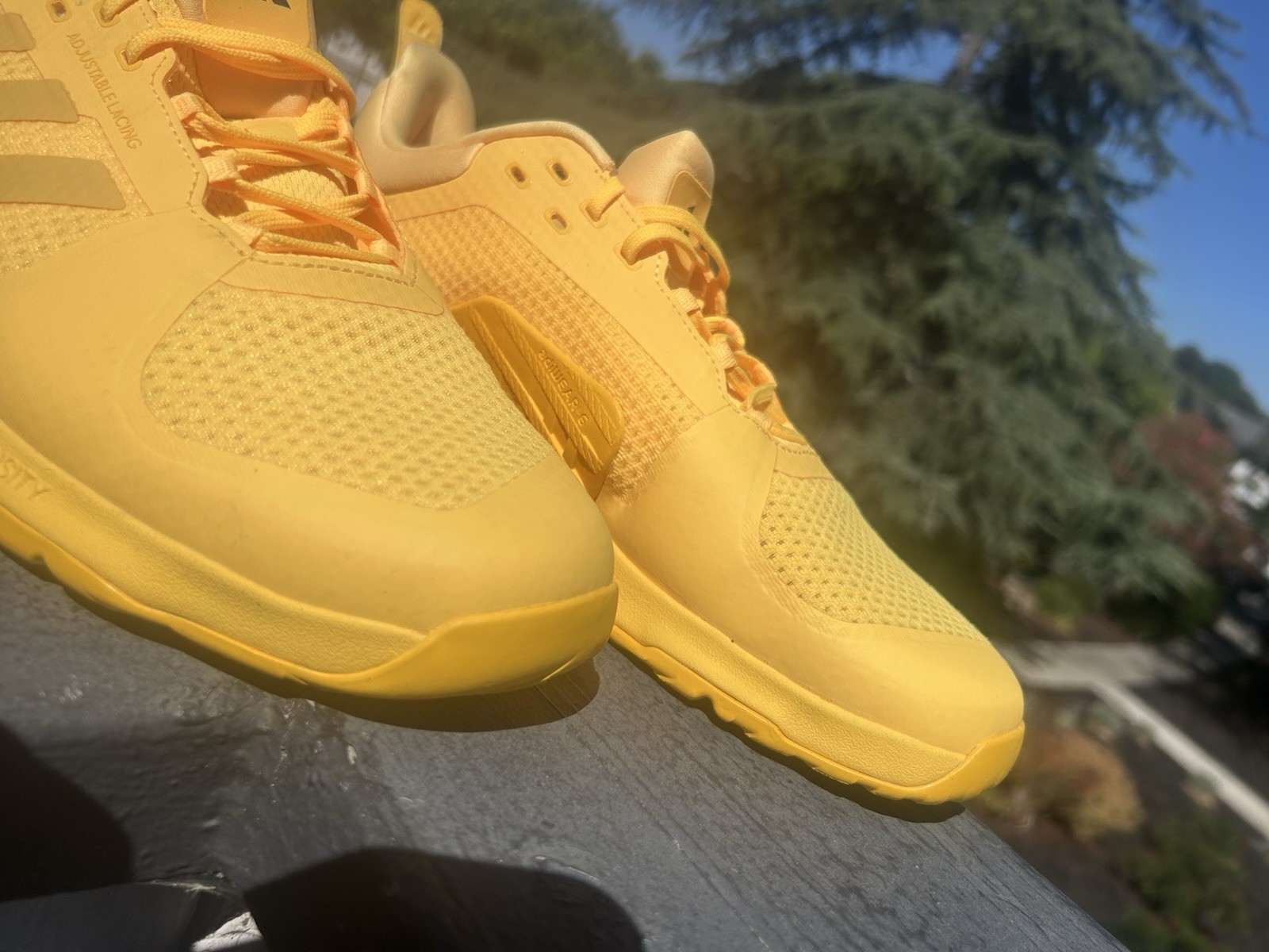 adidas Dropset 2.0 Spark Yellow Trainer Shoe